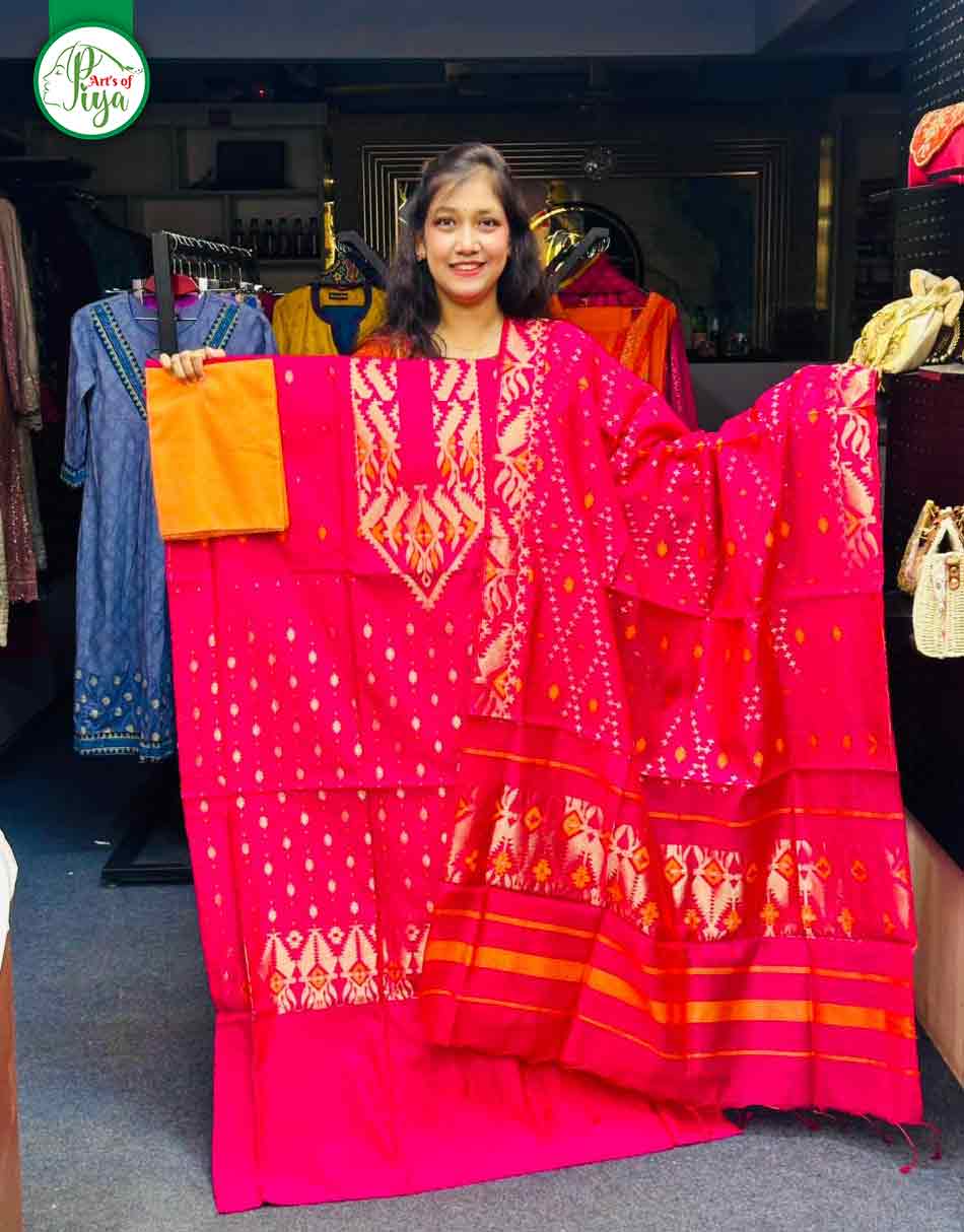 Powerloom Jamdani Unstitched