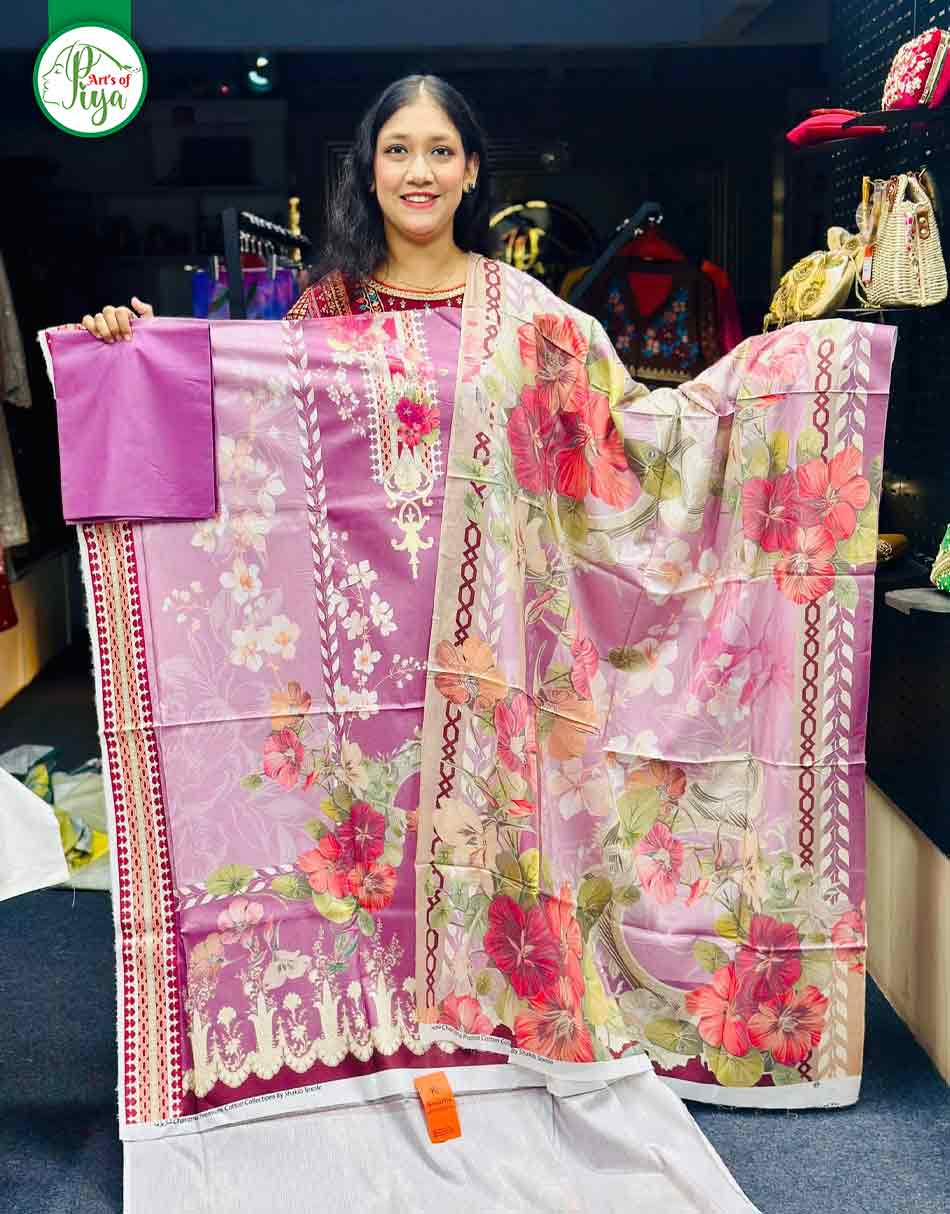 Pakistani Inspired Luxury Cotton (Unstitched)
