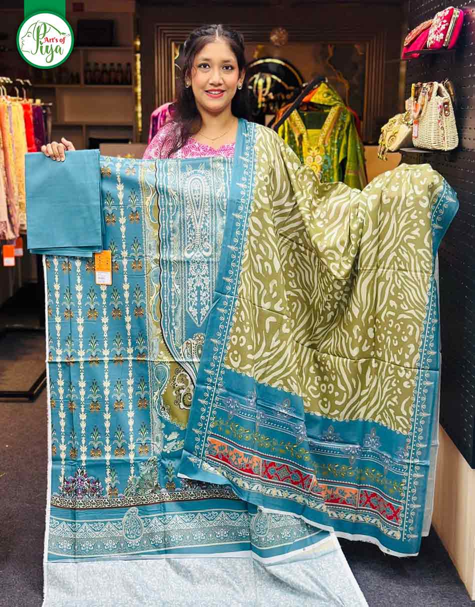 Pakistani Inspired Luxury Cotton (Unstitched)