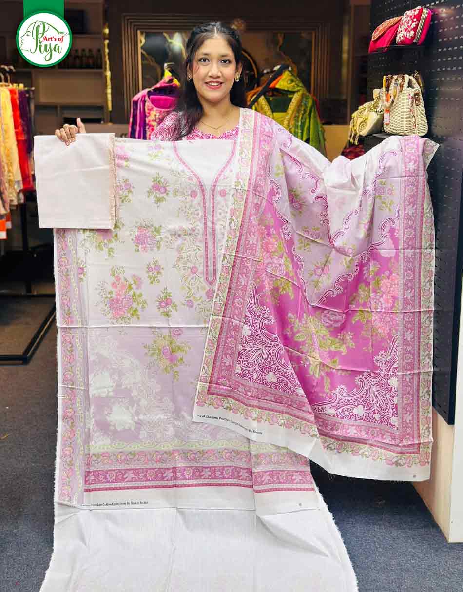 Pakistani Inspired Luxury Cotton (Unstitched)