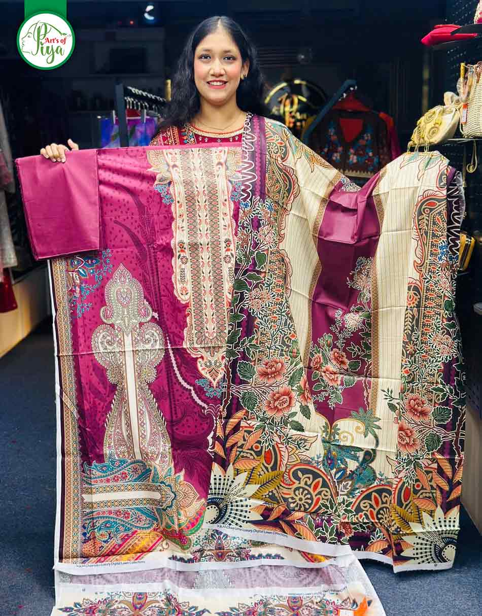Pakistani Inspired Luxury Cotton (Unstitched)
