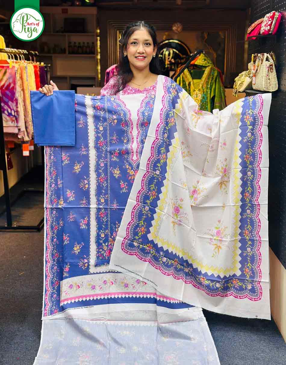 Pakistani Inspired Luxury Cotton (Unstitched)