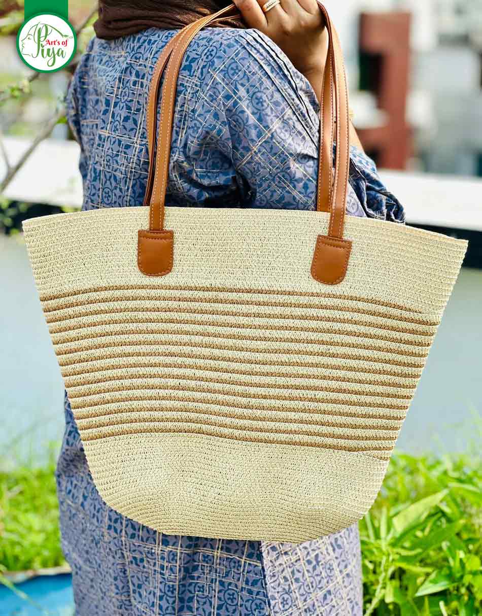 Straw Tote Bag