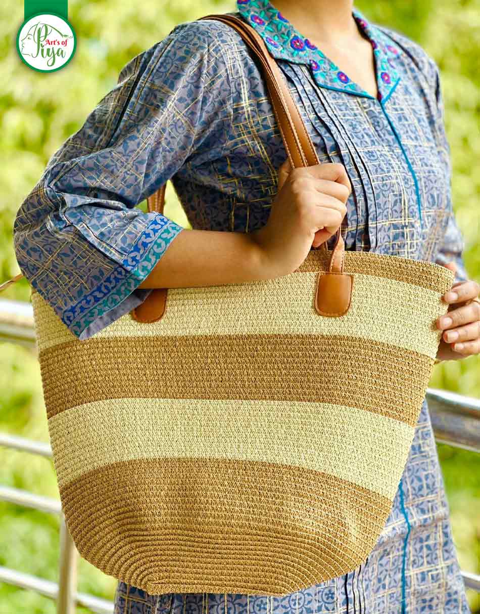 Straw Tote Bag
