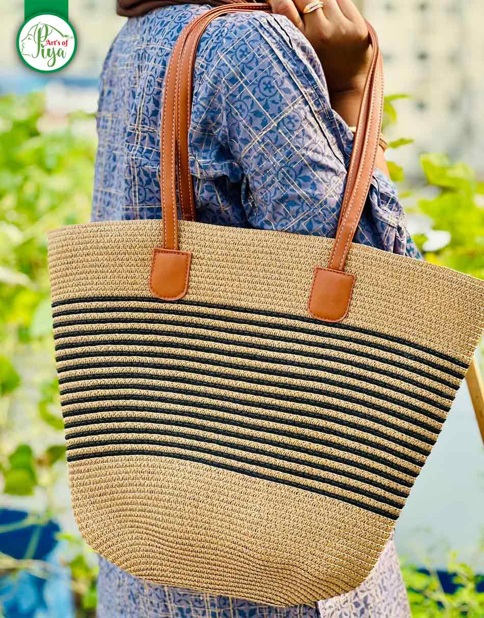 Straw Tote Bag
