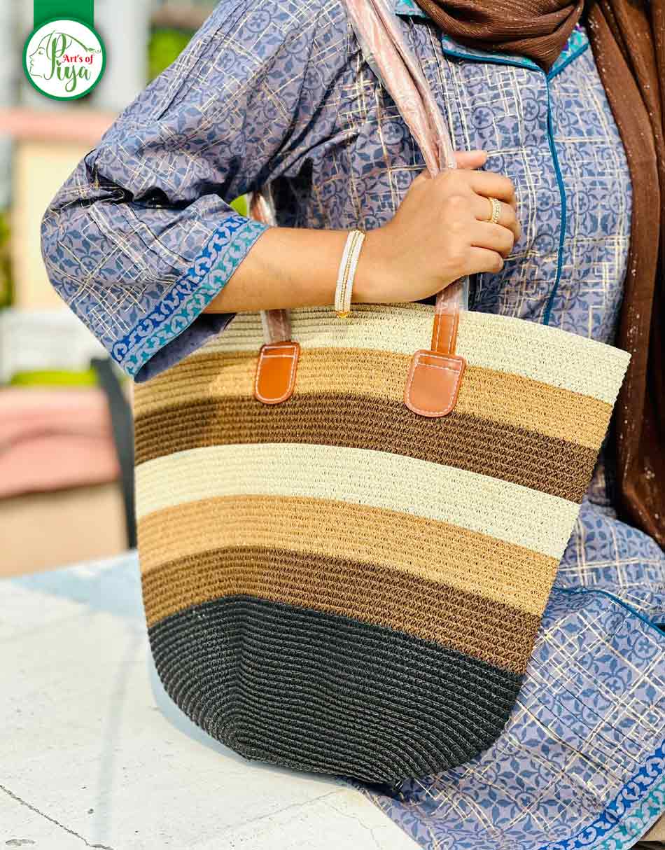 Straw Tote Bag