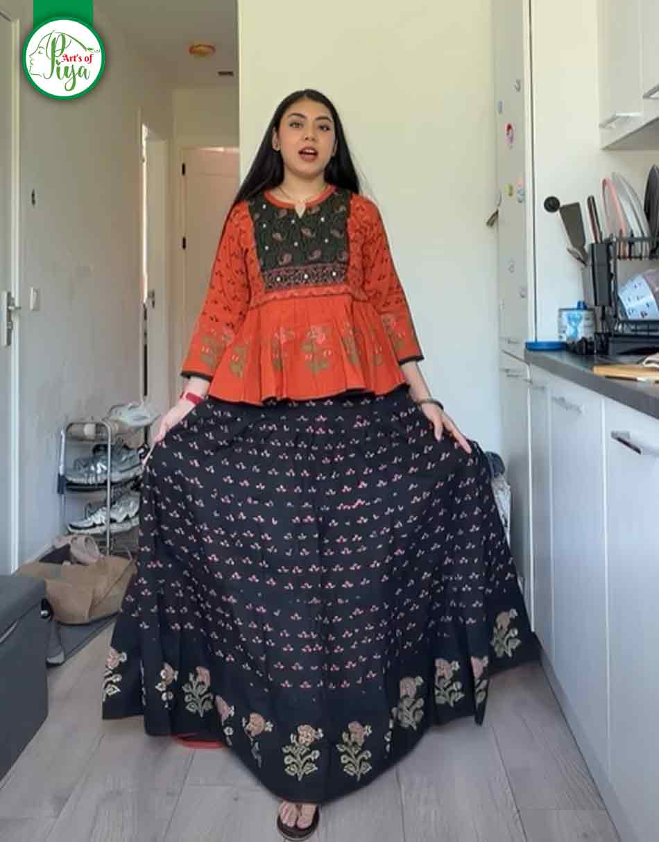 2Pcs Skirt Set