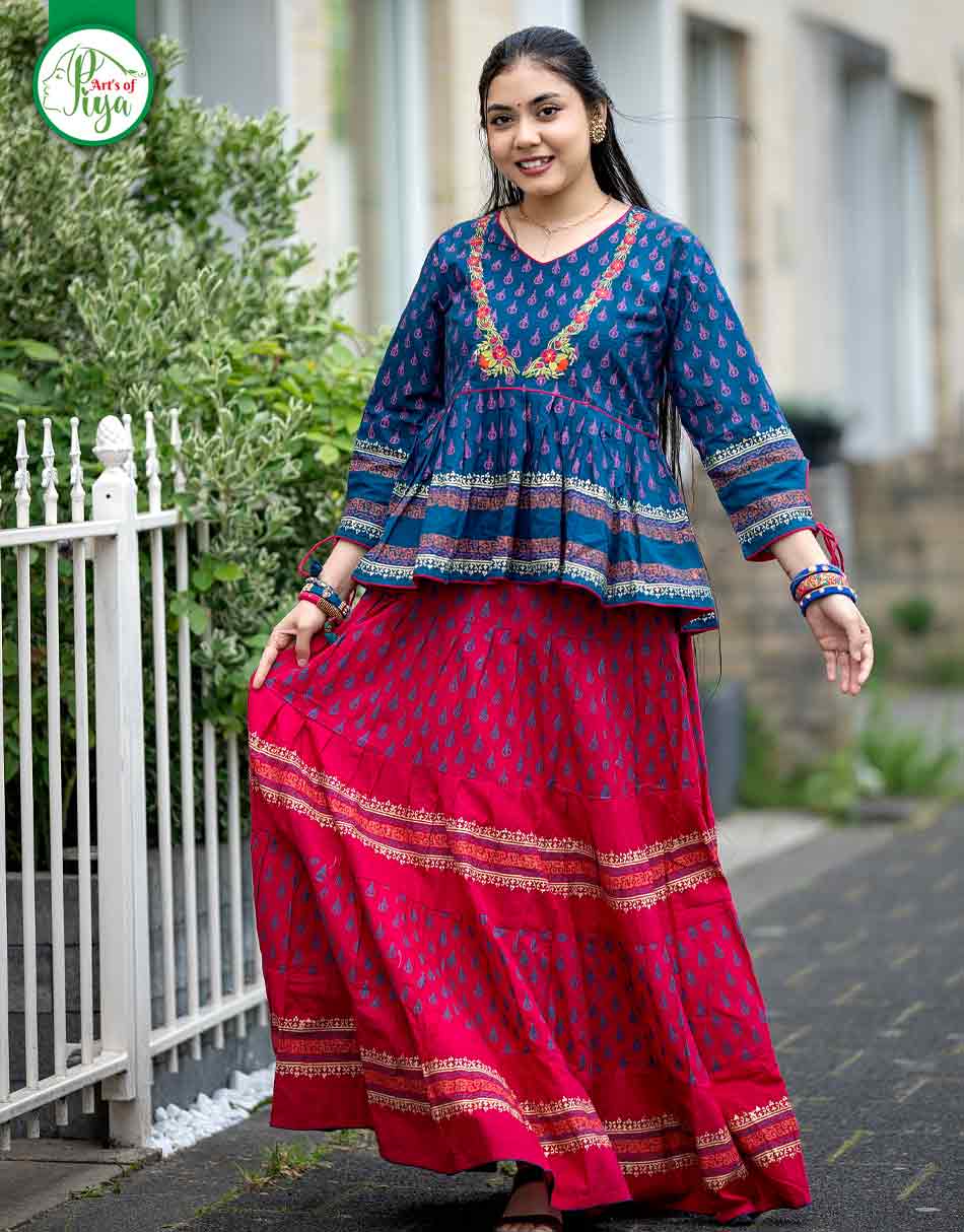Two Piece Skirt Set